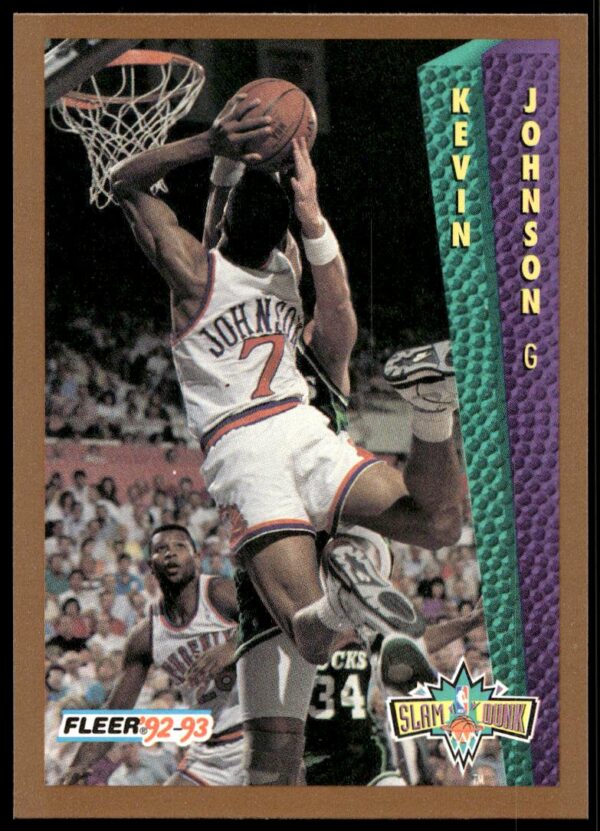 1992-93 Fleer Kevin Johnson #282 (Front)