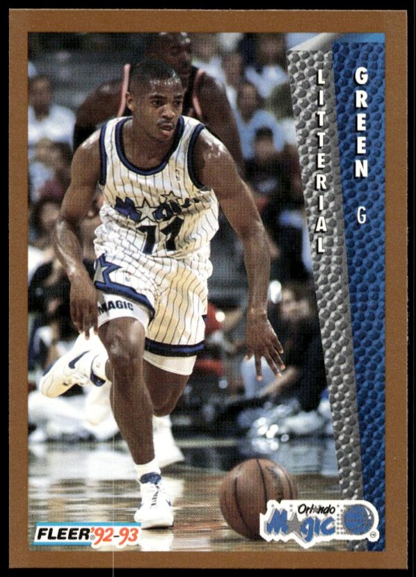 1992-93 Fleer Litterial Green #399 (Front)