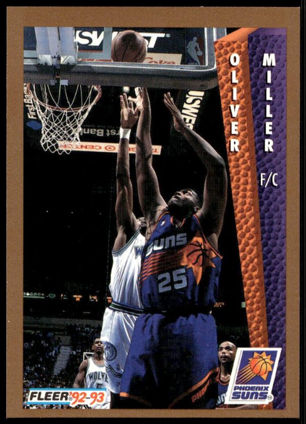 1992-93 Fleer Oliver Miller #413 (Front)