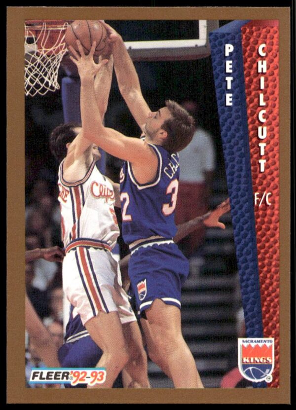 1992-93 Fleer Pete Chilcutt #422 (Front)