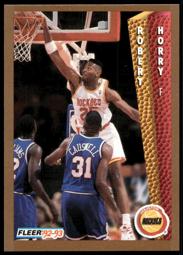 1992-93 Fleer Robert Horry #347 (Front)