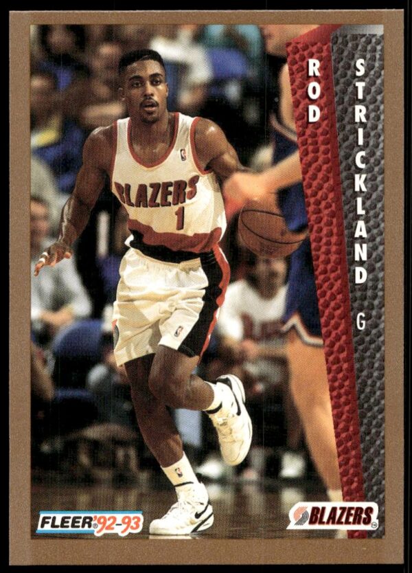 1992-93 Fleer Rod Strickland #420 (Front)