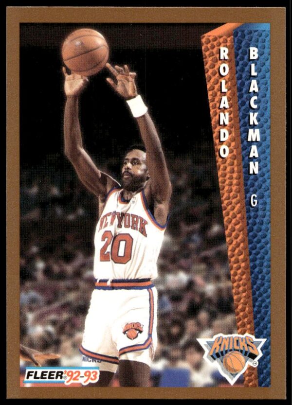1992-93 Fleer Rolando Blackman #393 (Front)