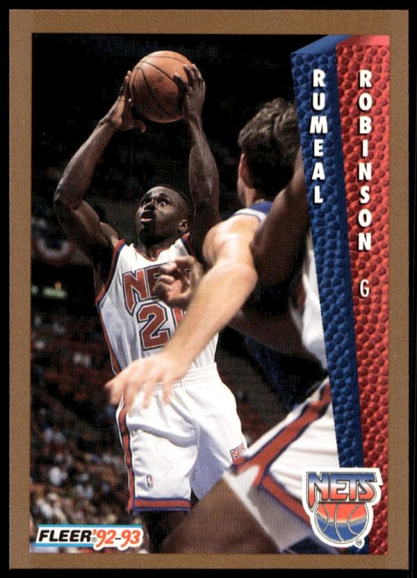 1992-93 Fleer Rumeal Robinson #390 (Front)
