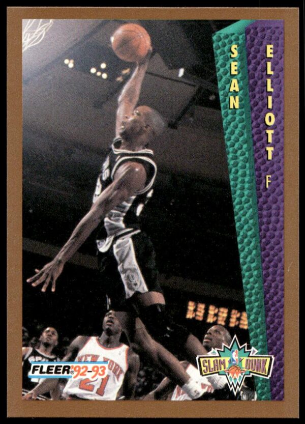 1992-93 Fleer Sean Elliott #SD (Front)