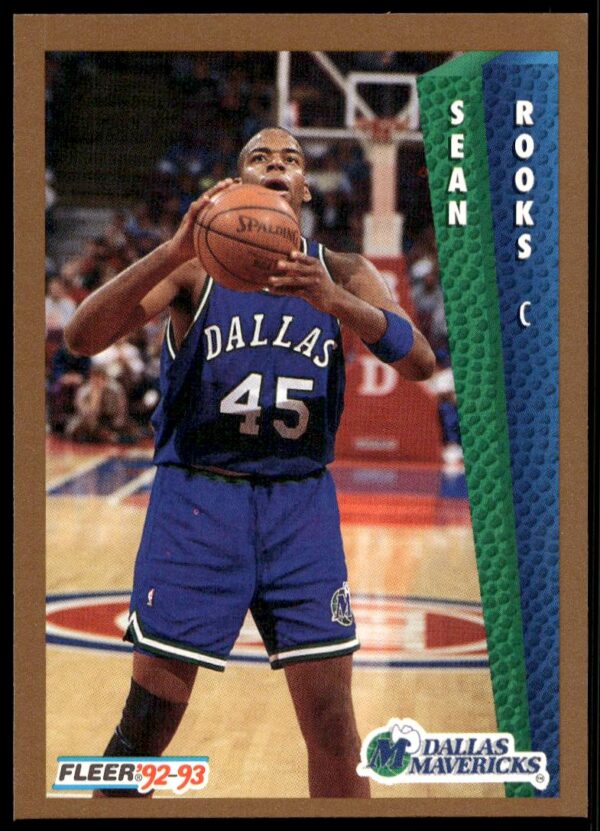 1992-93 Fleer Sean Rooks #325 (Front)