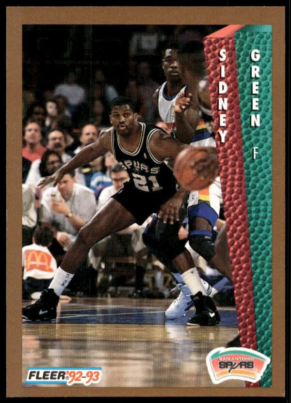 1992-93 Fleer Sidney Green #428 (Front)