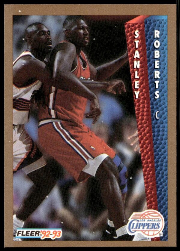 1992-93 Fleer Stanley Roberts #357 (Front)