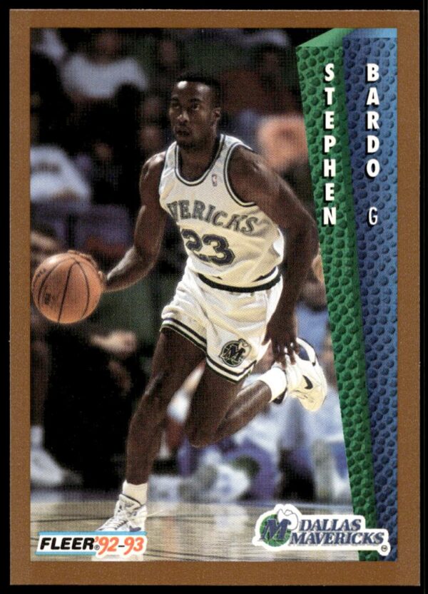 1992-93 Fleer Steve Bardo #321 (Front)
