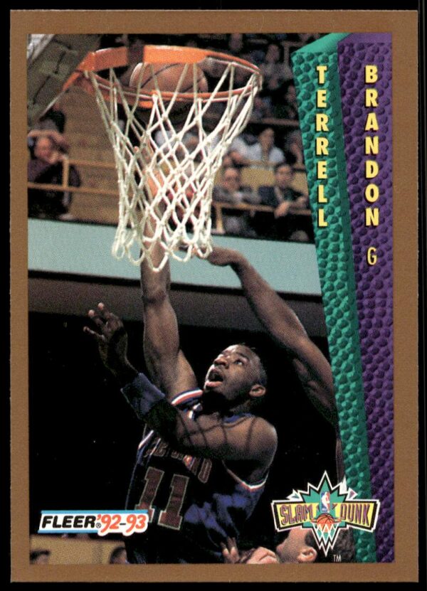 1992-93 Fleer Terrell Brandon #280 (Front)