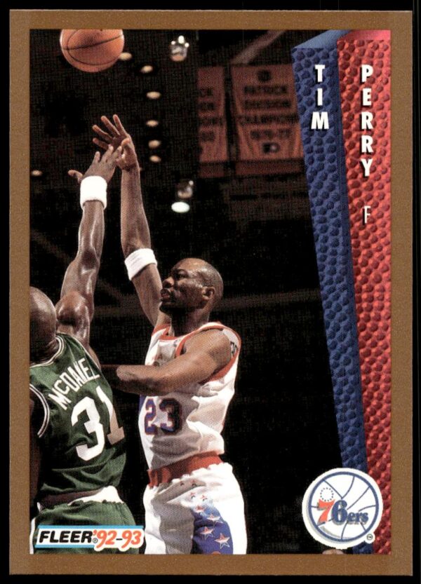 1992-93 Fleer Tim Perry #408 (Front)