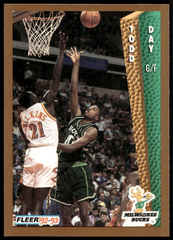 1992-93 Fleer Todd Day #372 (Front)