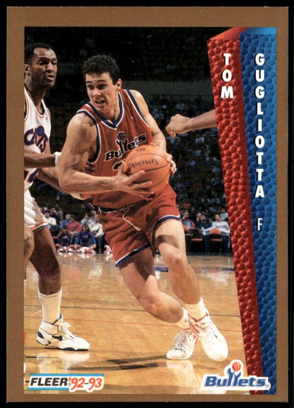 1992-93 Fleer Tom Gugliotta #437 (Front)