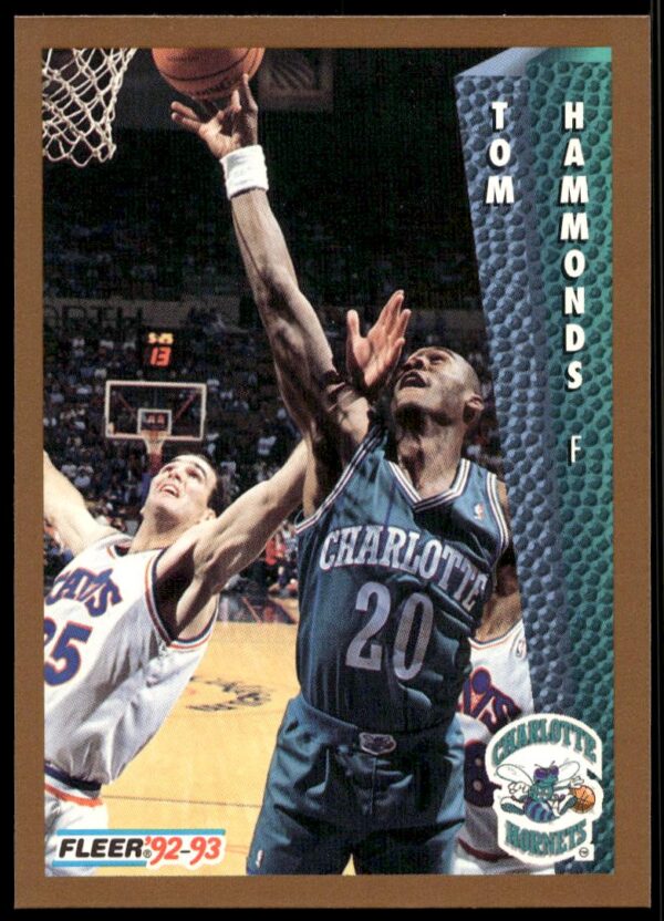 1992-93 Fleer Tom Hammonds #309 (Front)