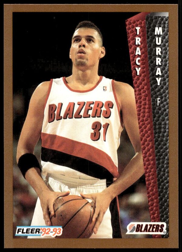 1992-93 Fleer Tracy Murray #418 (Front)
