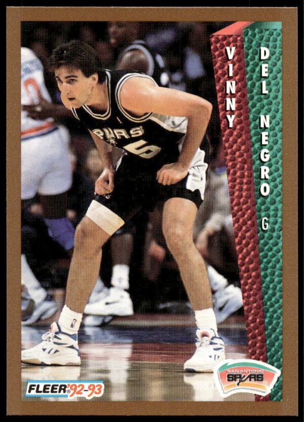 1992-93 Fleer Vinny Del Negro #426 (Front)