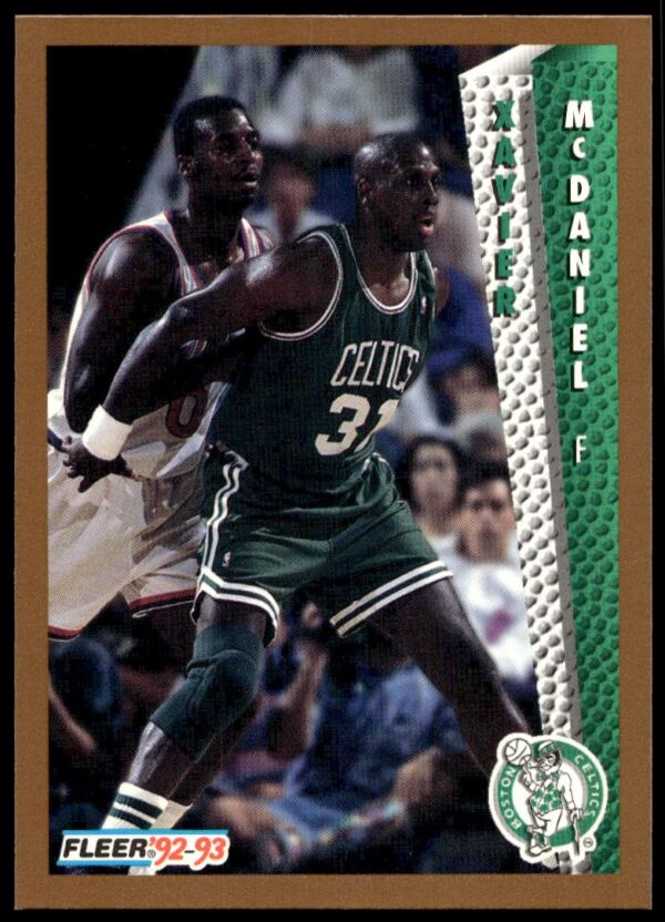 1992-93 Fleer Xavier McDaniel #307 (Front)