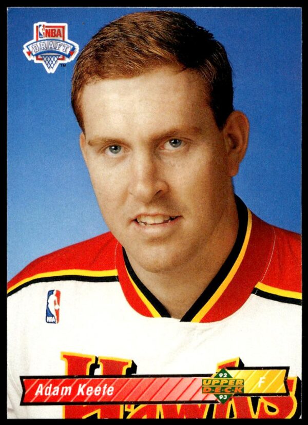 1992-93 Upper Deck Adam Keefe #6 (Front)