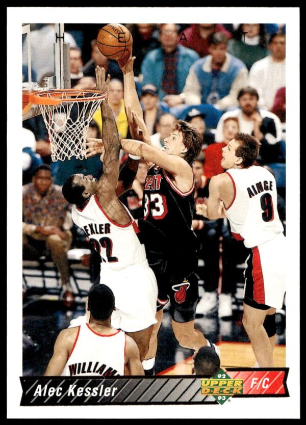 1992-93 Upper Deck Alec Kessler #238 (Front)