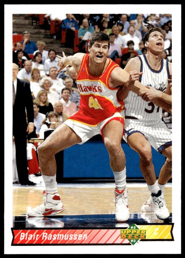 1992-93 Upper Deck Blair Rasmussen #164 (Front)