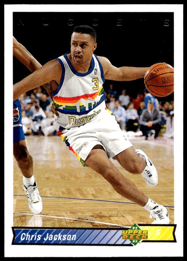 1992-93 Upper Deck Chris Jackson #117 (Front)