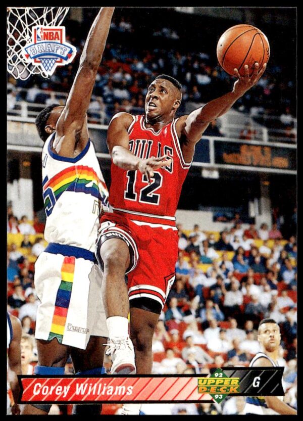 1992-93 Upper Deck Corey Williams #18 (Front)