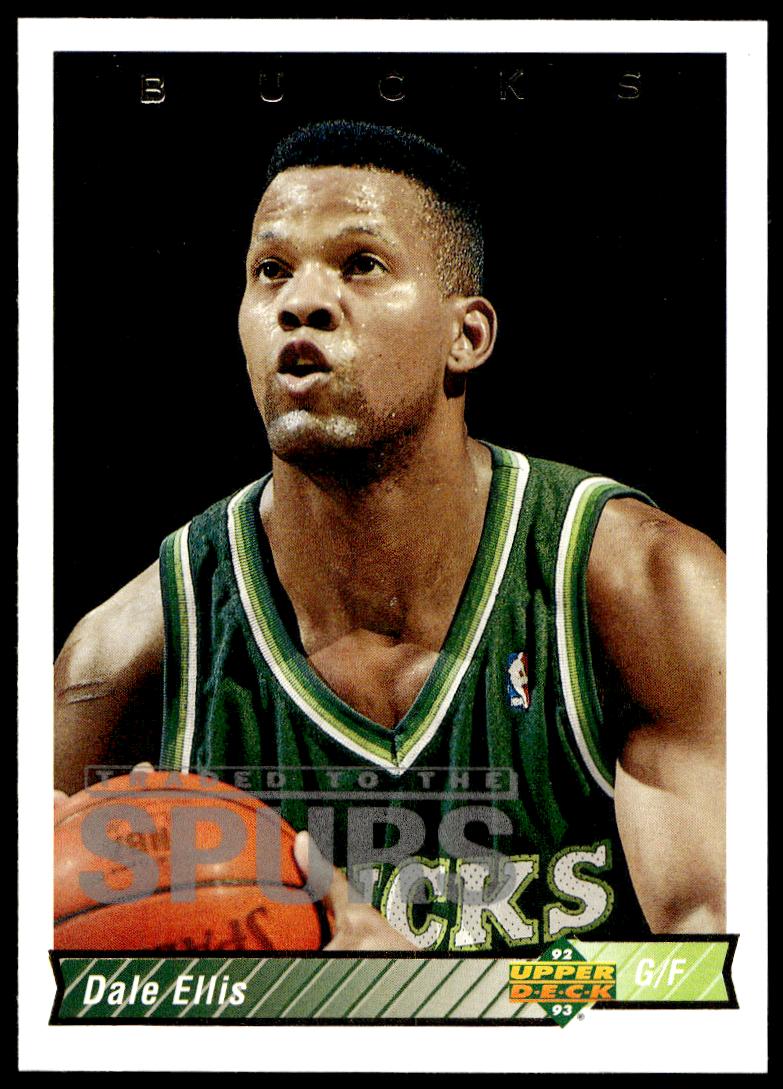 1992-93 Upper Deck Dale Ellis #88 (Front)