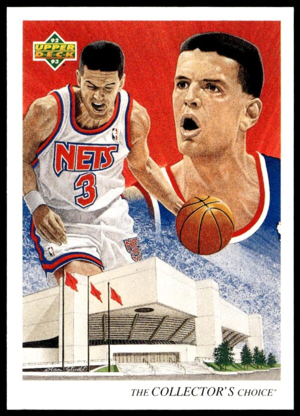 1992-93 Upper Deck Drazen Petrovic #50 (Front)