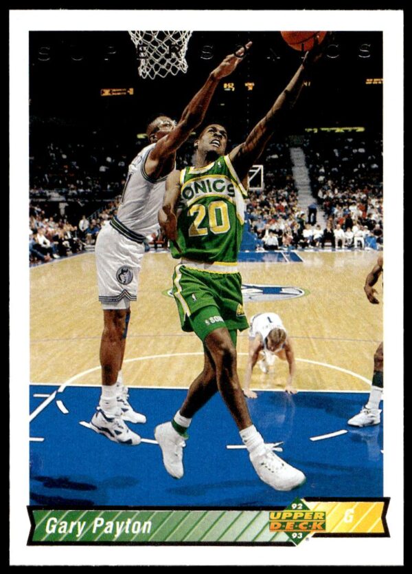 1992-93 Upper Deck Gary Payton #158 (Front)
