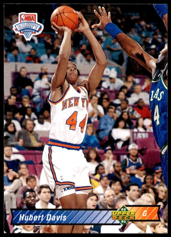 1992-93 Upper Deck Hubert Davis #15 (Front)