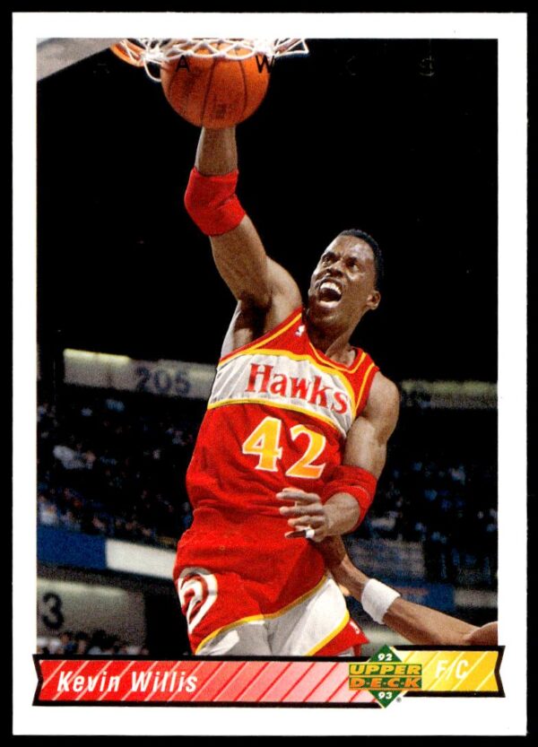 1992-93 Upper Deck Kevin Willis #144 (Front)