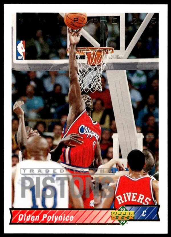 1992-93 Upper Deck Olden Polynice #29 (Front)