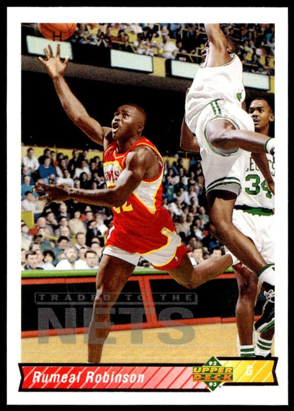 1992-93 Upper Deck Rumeal Robinson #150 (Front)
