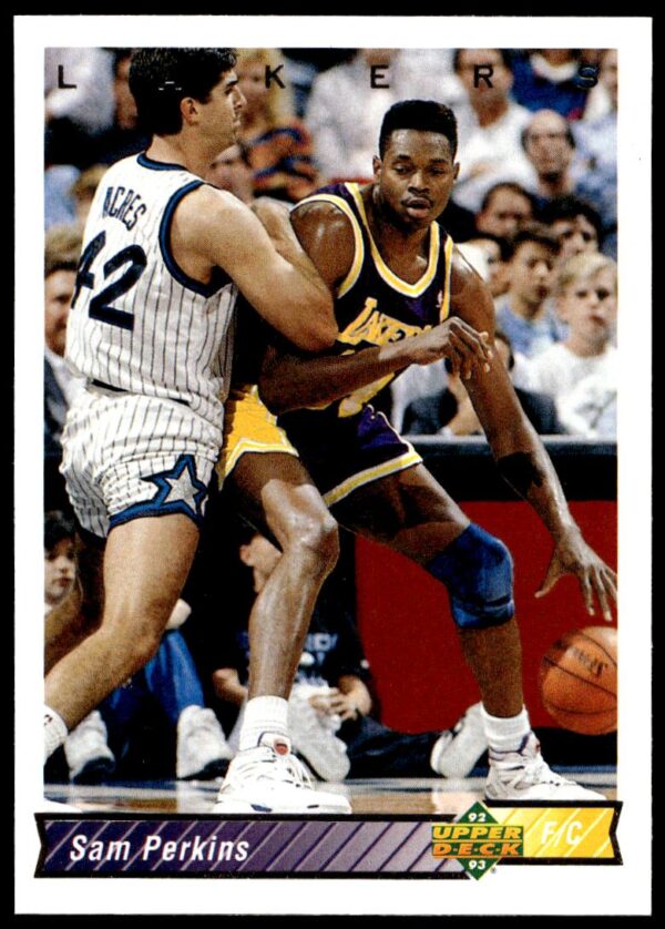 1992-93 Upper Deck Sam Perkins #160 (Front)