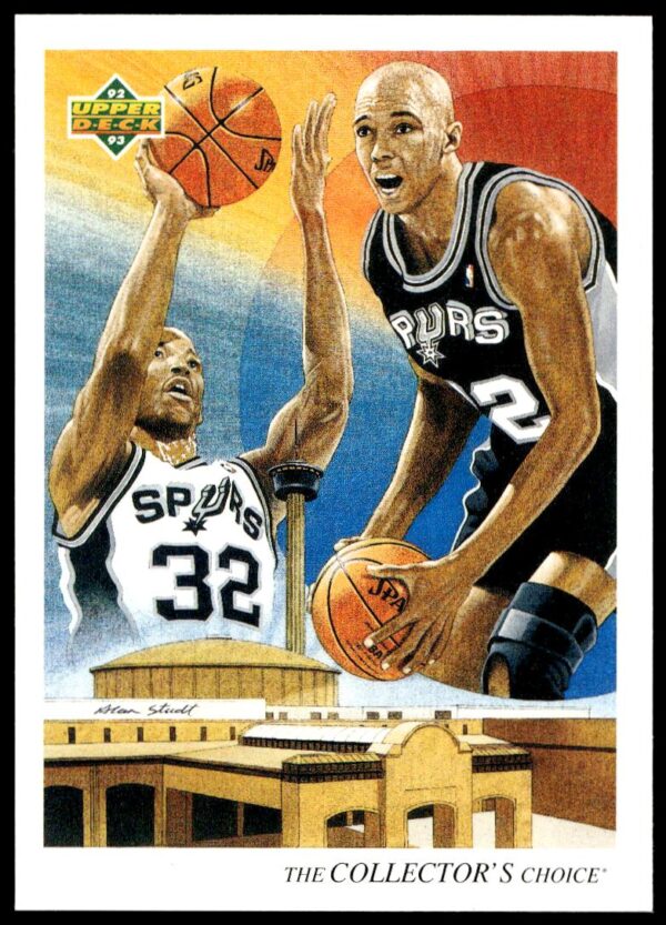 1992-93 Upper Deck Sean Elliott #56 (Front)