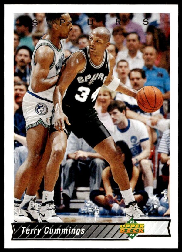 1992-93 Upper Deck Terry Cummings #168 (Front)