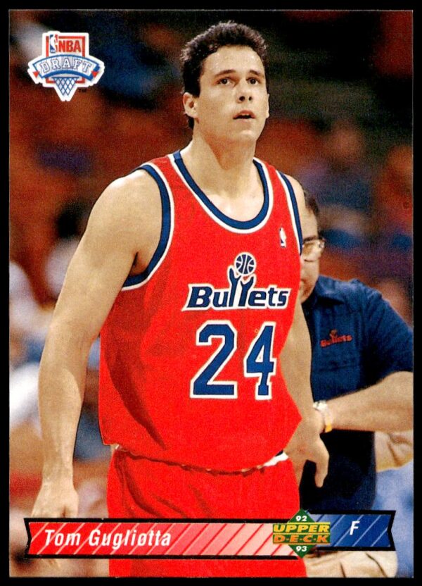 1992-93 Upper Deck Tom Gugliotta #14 (Front)