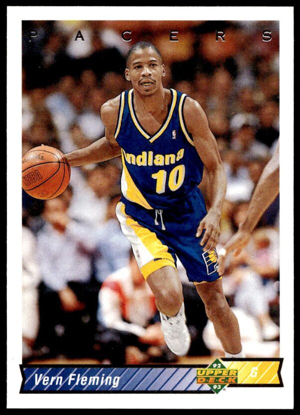 1992-93 Upper Deck Vern Fleming #165 (Front)