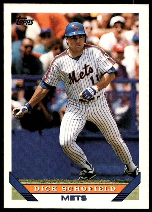 1993 Topps Series 1 Dick Schofield #79 (Front)