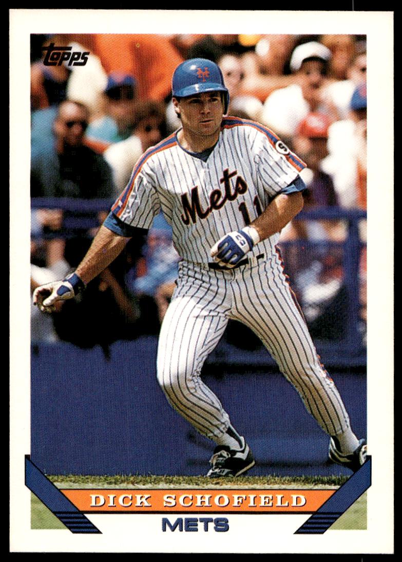 1993 Topps Series 1 Dick Schofield #79 (Front)