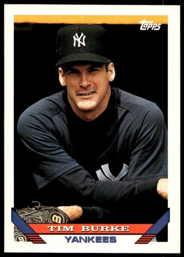 1993 Topps Series 1 Tim Burke #249 (Front)