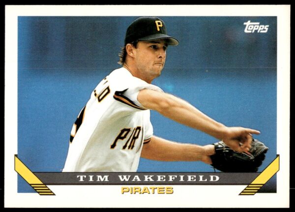 1993 Topps Series 1 Tim Wakefield #163 (Front)