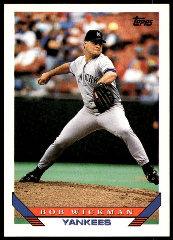 1993 Topps Series 2 Bob Wickman #452 (Front)