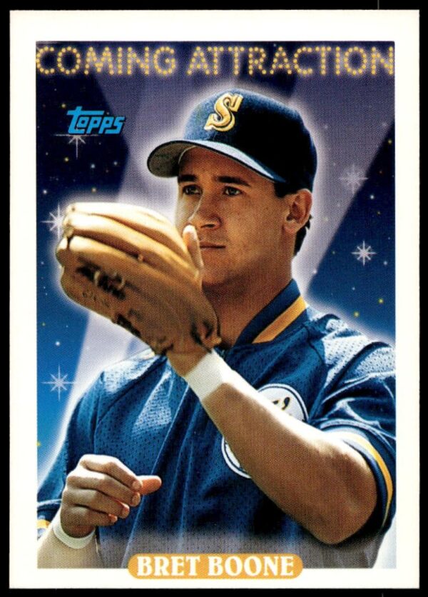 1993 Topps Series 2 Bret Boone #808 (Front)