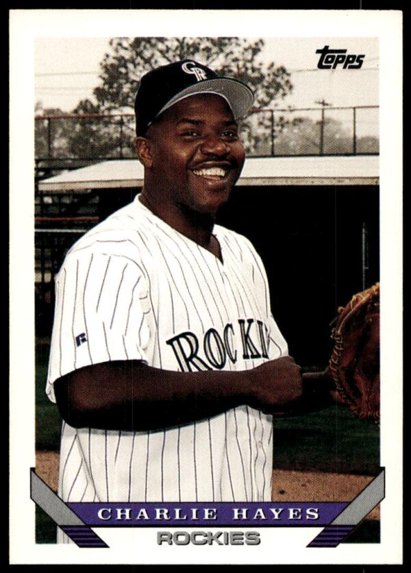 1993 Topps Series 2 Charlie Hayes #759 (Front)