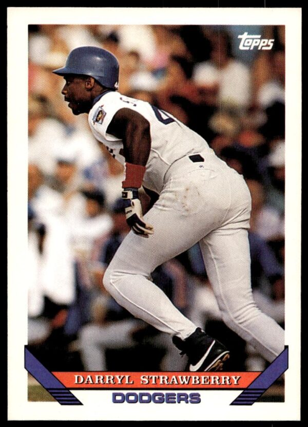 1993 Topps Series 2 Darryl Strawberry #450 (Front)