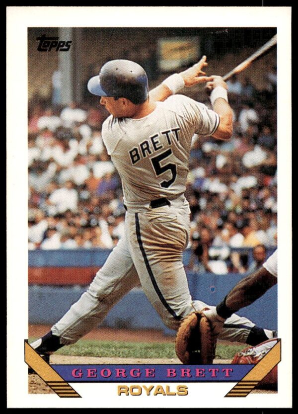 1993 Topps Series 2 George Brett #397 (Front)