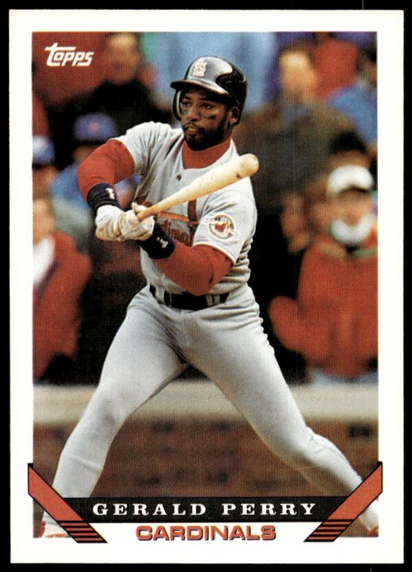 1993 Topps Series 2 Gerald Perry #597 (Front)