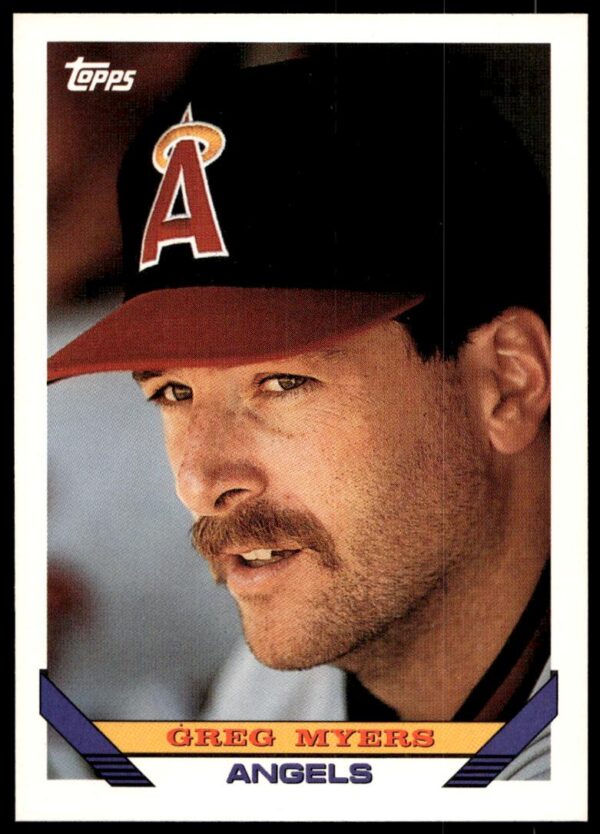 1993 Topps Series 2 Greg Myers #637 (Front)