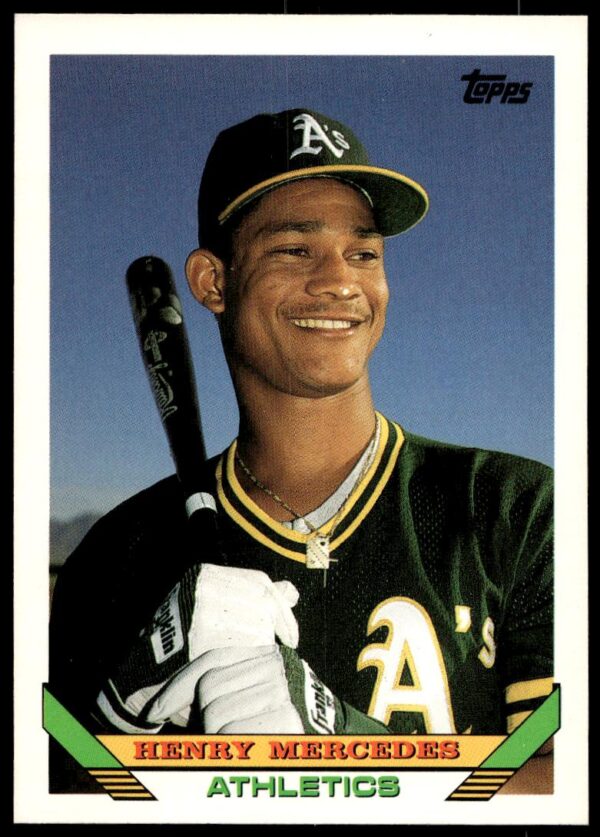 1993 Topps Series 2 Henry Mercedes #602 (Front)